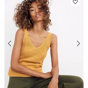 madewell monterey sweater tank